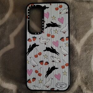 Casetify Black and White Patterned Phone Case